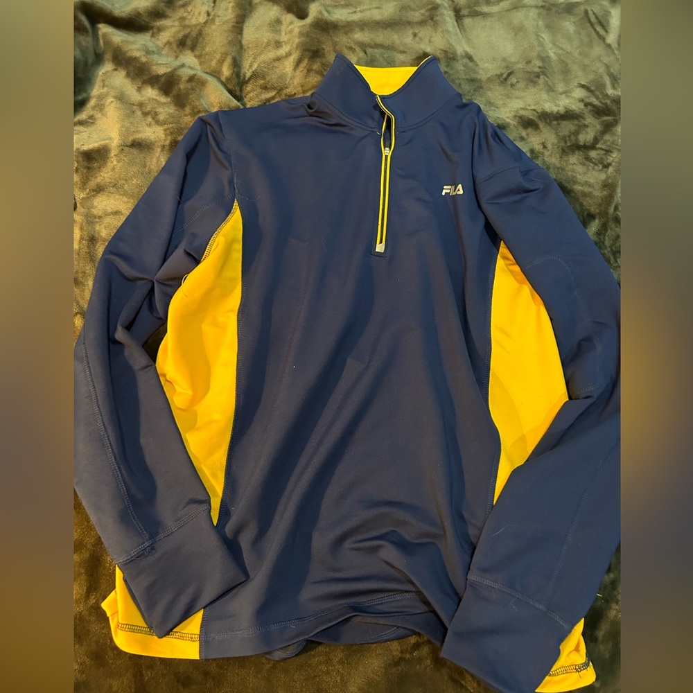 FILA half zip-up XL